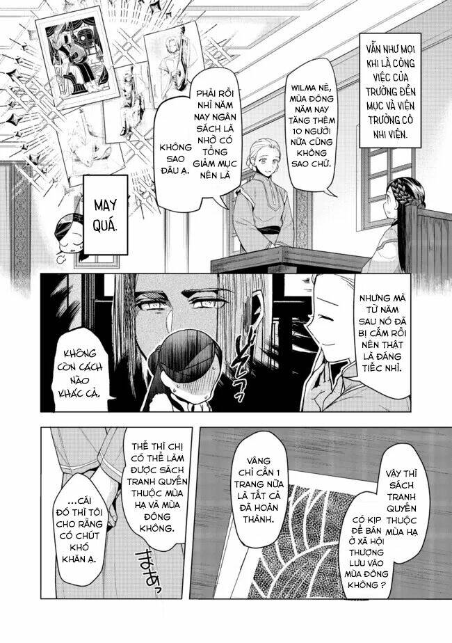 honzuki no gekokujou : dai 3-bu ryouchi ni hon o hirogeyou ! chapter 26: cuộc tấn công đền thờ nhỏ - Trang 2