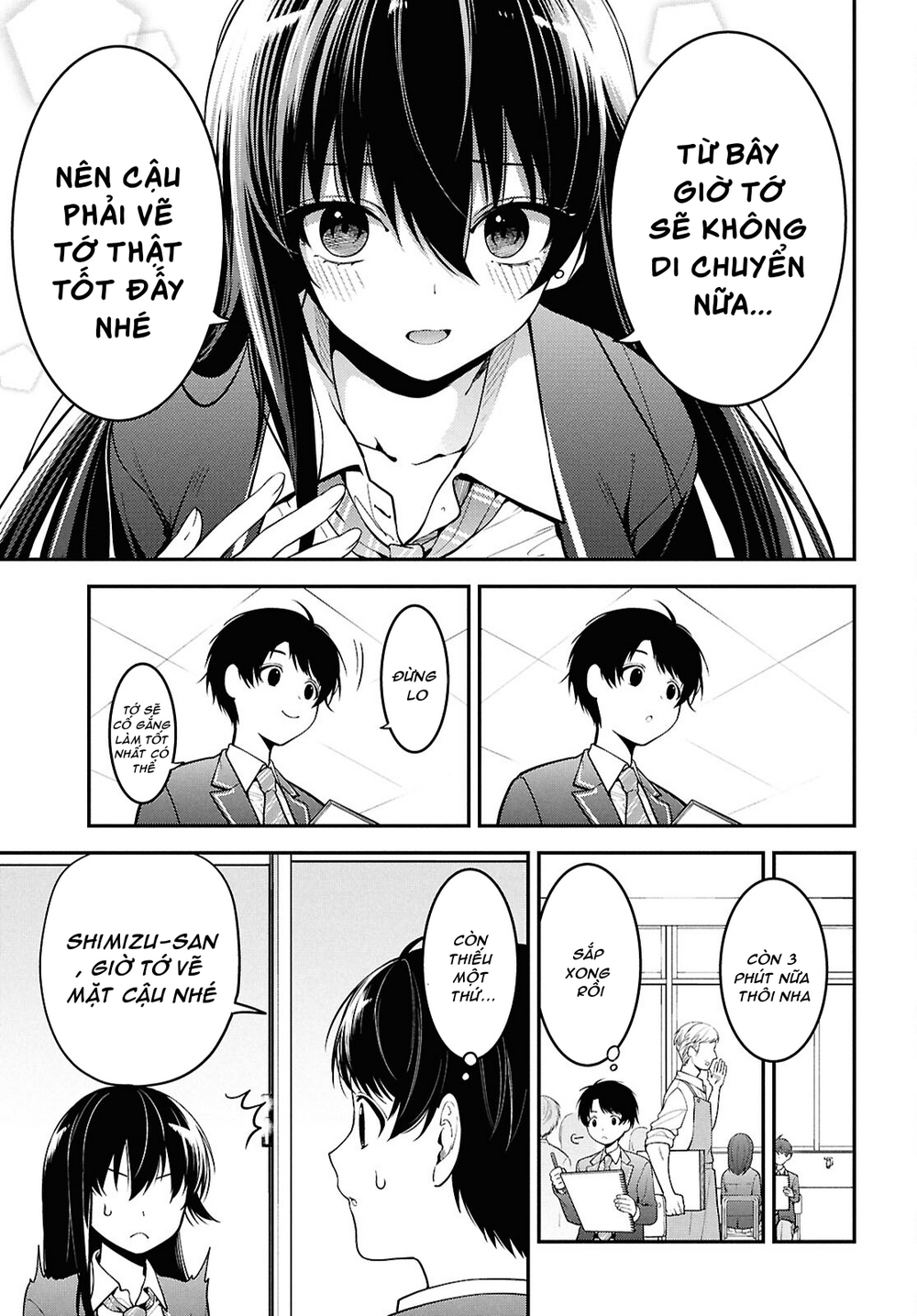 Tonari No Seki No Yankee Shimizu-San Ga Kami O Kuroku Sometekita Chapter 1 - Next 